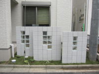 毛呂山町の化粧ブロック・ガラスブロック
